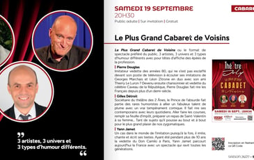 Le Plus Grand Cabaret de Voisins - Pierre Douglas, Gilles Détroit et Yann Jamet