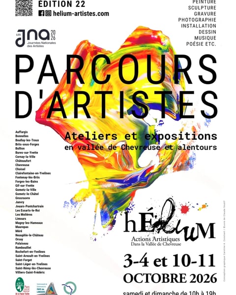 22e Parcours d'Artistes en vallée de Chevreuse