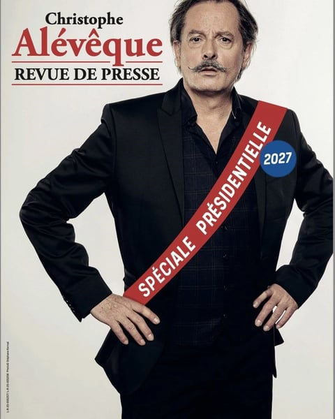 Christophe Alévêque dans Revue de Presse, Spéciale présidentielles 2027