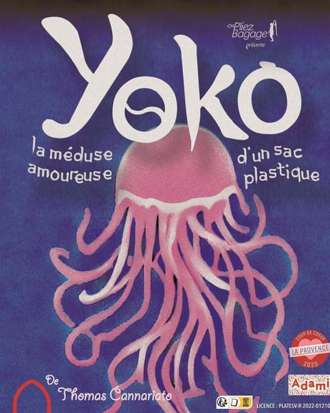 Yoko, la méduse amoureuse d'un sac plastique
