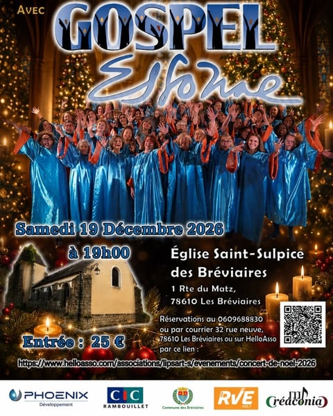 Concert de Noël 2026 des Bréviaires