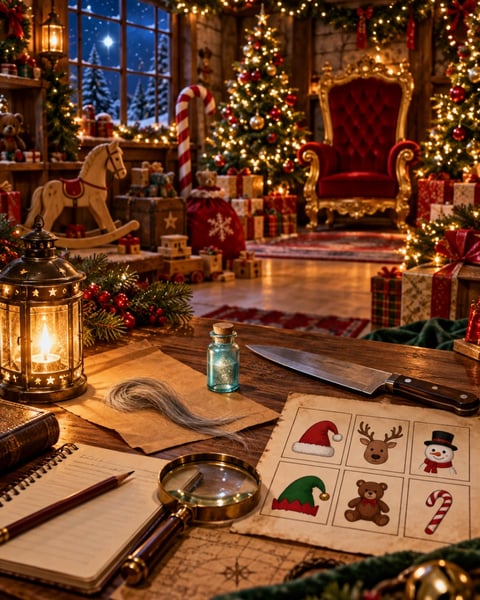 Mystère au pays du Père Noël
