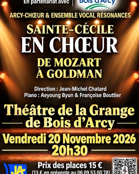 Sainte-Cécile en chœur, de Mozart à Goldman