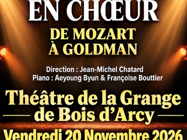 Sainte-Cécile en chœur, de Mozart à Goldman
