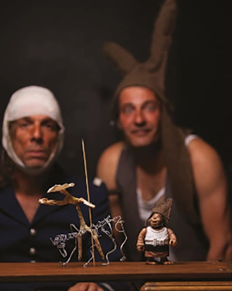 Don Quichotte sur les routes de la Manche