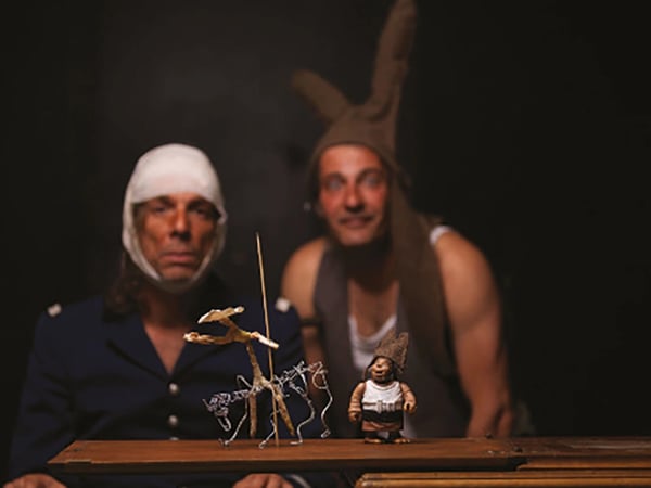 Don Quichotte sur les routes de la Manche